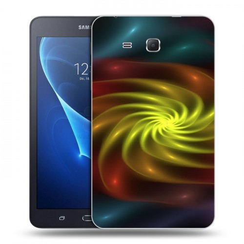 Дизайнерский силиконовый чехол для Samsung Galaxy Tab A 7 (2016) Абстракции Вращение