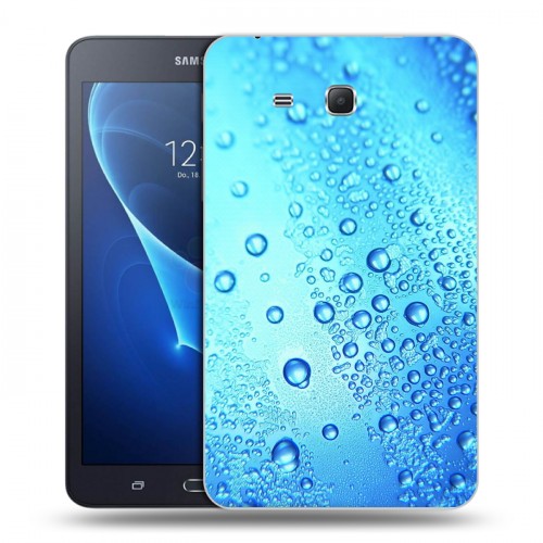 Дизайнерский силиконовый чехол для Samsung Galaxy Tab A 7 (2016) Абстракции Капли