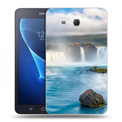 Дизайнерский силиконовый чехол для Samsung Galaxy Tab A 7 (2016) водопады