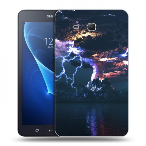 Дизайнерский силиконовый чехол для Samsung Galaxy Tab A 7 (2016) вулкан