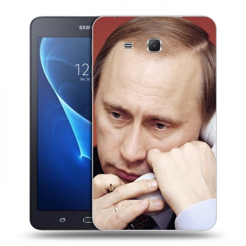 Дизайнерский силиконовый чехол для Samsung Galaxy Tab A 7 (2016) В.В.Путин