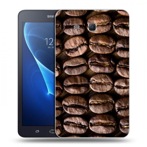 Дизайнерский силиконовый чехол для Samsung Galaxy Tab A 7 (2016) кофе