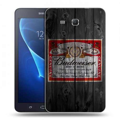 Дизайнерский силиконовый чехол для Samsung Galaxy Tab A 7 (2016) Budweiser