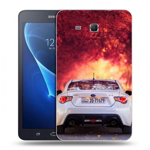 Дизайнерский силиконовый чехол для Samsung Galaxy Tab A 7 (2016) Subaru