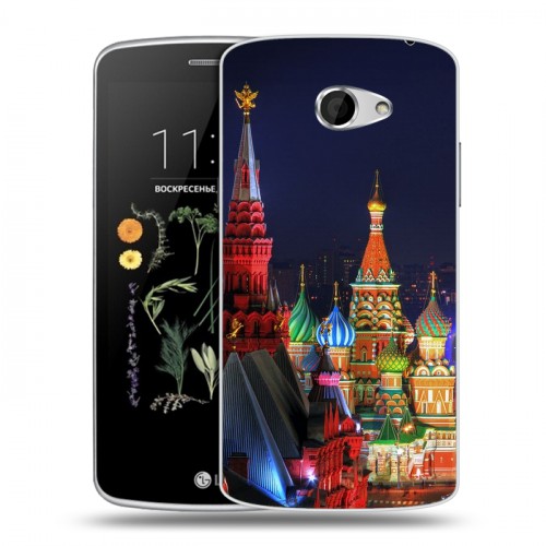 Дизайнерский силиконовый чехол для LG K5 Москва
