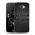Дизайнерский пластиковый чехол для LG K5 League of Legends