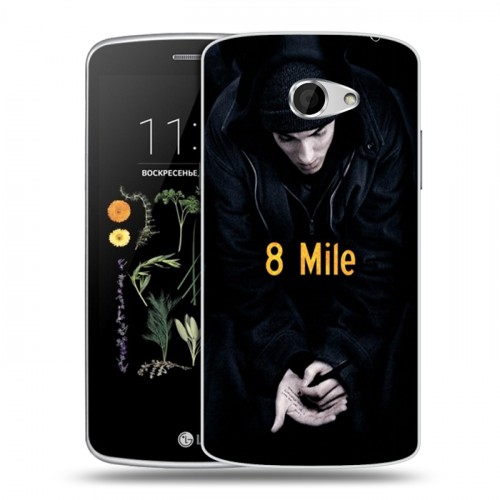 Дизайнерский силиконовый чехол для LG K5 Eminem
