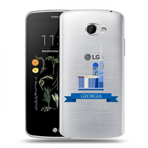 Дизайнерский силиконовый чехол для LG K5 Грузия
