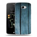 Дизайнерский силиконовый чехол для LG K5 Дерево