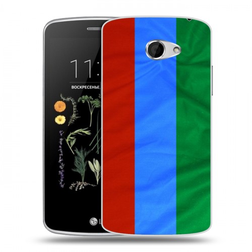 Дизайнерский силиконовый чехол для LG K5 Флаг Дагестана