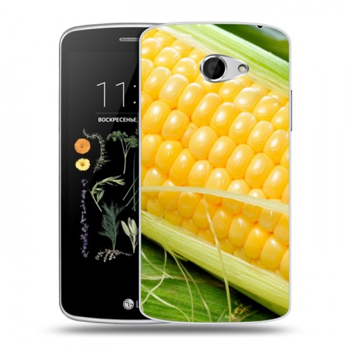 Дизайнерский силиконовый чехол для LG K5 Кукуруза