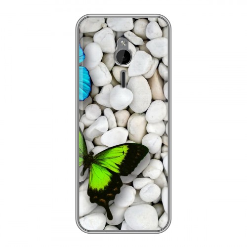 Дизайнерский силиконовый чехол для Nokia 230 Бабочки