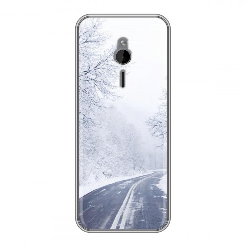 Дизайнерский силиконовый чехол для Nokia 230 зима