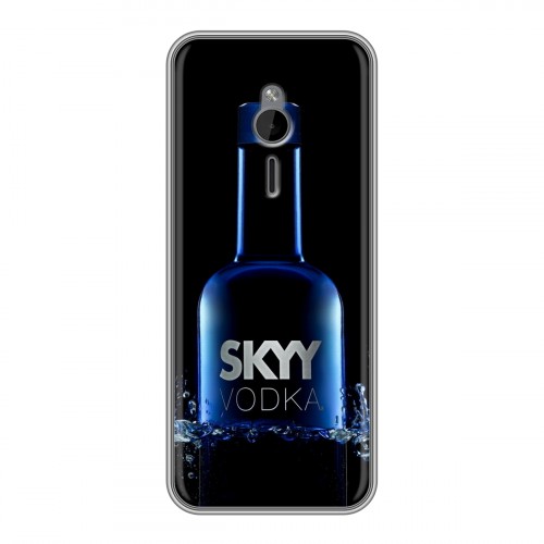 Дизайнерский силиконовый чехол для Nokia 230 Skyy Vodka
