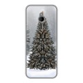 Дизайнерский силиконовый чехол для Nokia 230 Новогодняя елка