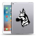 Полупрозрачный дизайнерский силиконовый чехол для Ipad Pro 9.7 Прозрачные собаки