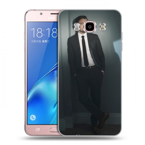 Дизайнерский силиконовый с усиленными углами чехол для Samsung Galaxy J5 (2016) Леонардо Дикаприо