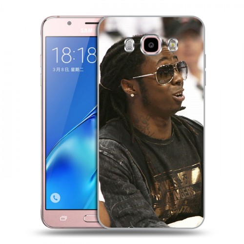 Дизайнерский силиконовый с усиленными углами чехол для Samsung Galaxy J5 (2016) Lil Wayne