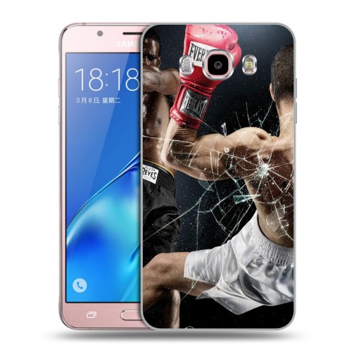Дизайнерский силиконовый с усиленными углами чехол для Samsung Galaxy J5 (2016) Бокс