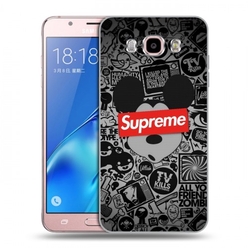 Дизайнерский силиконовый с усиленными углами чехол для Samsung Galaxy J5 (2016) Супер стиль