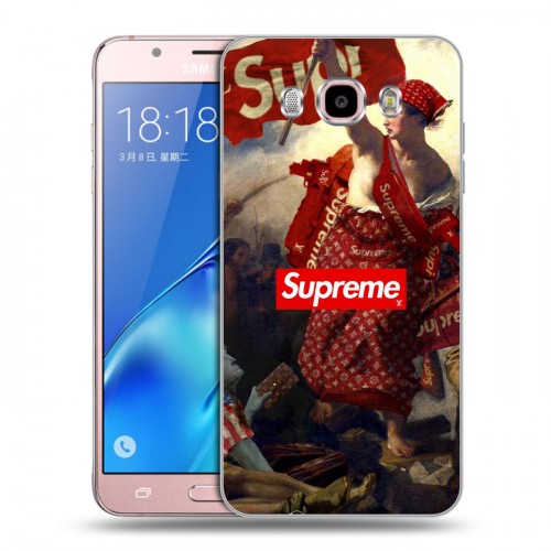 Дизайнерский силиконовый с усиленными углами чехол для Samsung Galaxy J5 (2016) Супер стиль