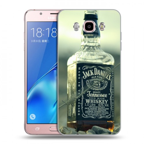 Дизайнерский пластиковый чехол для Samsung Galaxy J5 (2016) Jack Daniels