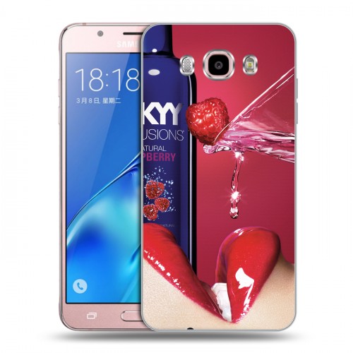Дизайнерский силиконовый с усиленными углами чехол для Samsung Galaxy J5 (2016) Skyy Vodka