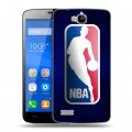 Дизайнерский пластиковый чехол для Huawei Honor 3C Lite НБА