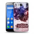Дизайнерский пластиковый чехол для Huawei Honor 3C Lite League of Legends