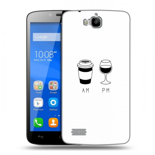Дизайнерский пластиковый чехол для Huawei Honor 3C Lite Истина в вине