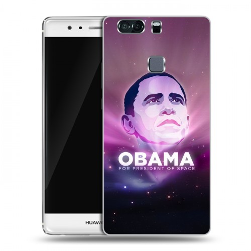 Дизайнерский пластиковый чехол для Huawei P9 Plus Барак Обама