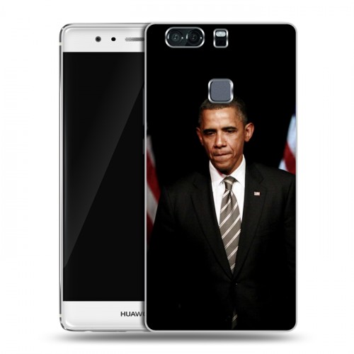 Дизайнерский пластиковый чехол для Huawei P9 Plus Барак Обама