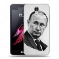 Дизайнерский пластиковый чехол для LG X view В.В.Путин 