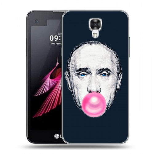 Дизайнерский пластиковый чехол для LG X view В.В.Путин 