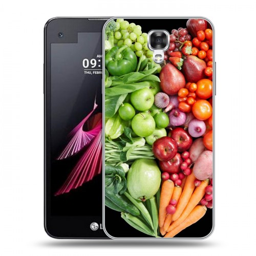 Дизайнерский пластиковый чехол для LG X view Овощи