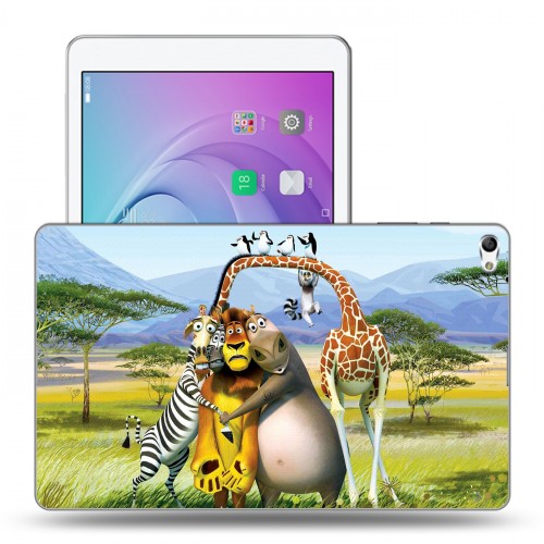 Дизайнерский силиконовый чехол для Huawei MediaPad T2 10.0 Pro Мадагаскар