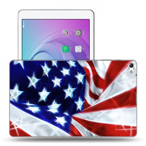 Дизайнерский силиконовый чехол для Huawei MediaPad T2 10.0 Pro флаг сша