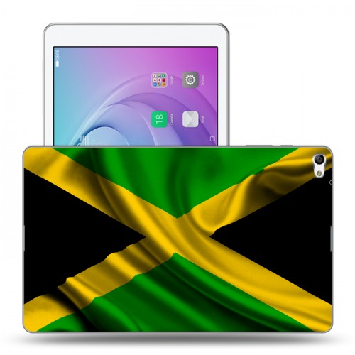 Дизайнерский силиконовый чехол для Huawei MediaPad T2 10.0 Pro флаг Ямайки