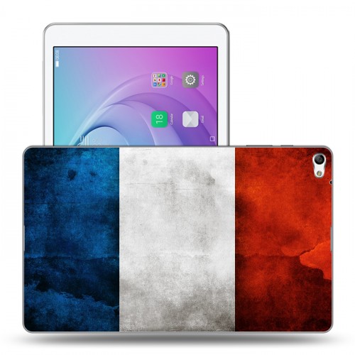 Дизайнерский силиконовый чехол для Huawei MediaPad T2 10.0 Pro Флаг Франции