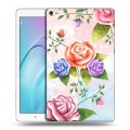 Дизайнерский силиконовый чехол для Huawei MediaPad T2 10.0 Pro Романтик цветы
