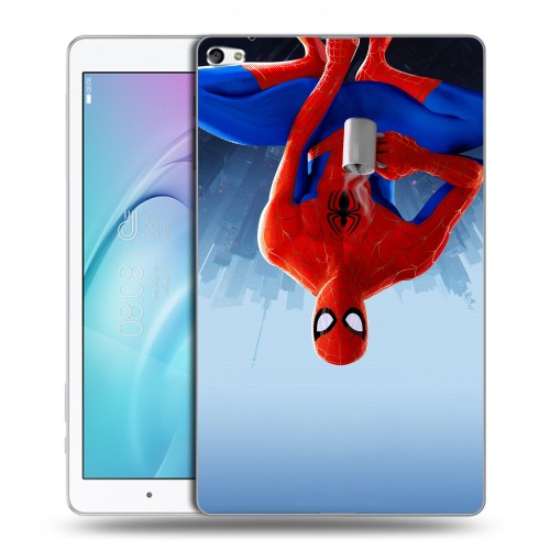 Дизайнерский силиконовый чехол для Huawei MediaPad T2 10.0 Pro Человек-паук : Через вселенные