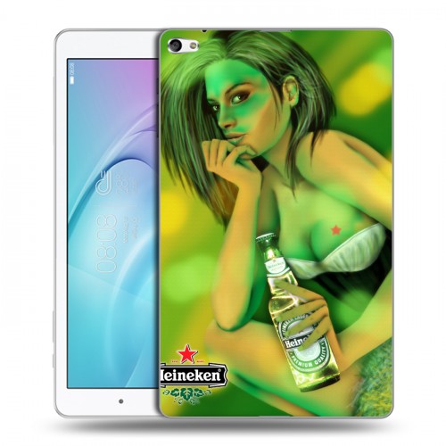 Дизайнерский силиконовый чехол для Huawei MediaPad T2 10.0 Pro Heineken