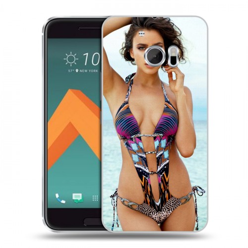 Дизайнерский пластиковый чехол для HTC 10 Ирина Шейк