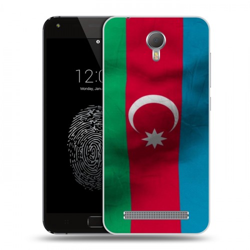 Дизайнерский пластиковый чехол для Umi Touch Флаг Азербайджана