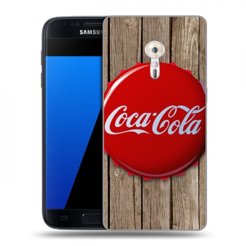 Дизайнерский пластиковый чехол для ZUK Z2 Pro Coca-cola