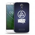 Дизайнерский силиконовый чехол для Acer Liquid Zest Plus Linkin Park