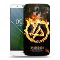 Дизайнерский силиконовый чехол для Acer Liquid Zest Plus Linkin Park