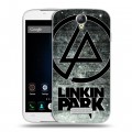 Дизайнерский пластиковый чехол для Doogee X6 Linkin Park