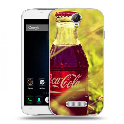 Дизайнерский пластиковый чехол для Doogee X6 Coca-cola