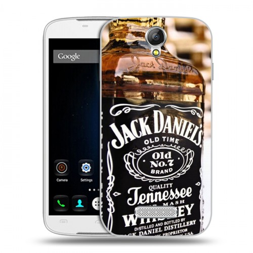 Дизайнерский пластиковый чехол для Doogee X6 Jack Daniels